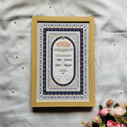 Ivory Sapphire Nikahnama – Islamic Marriage Certificate