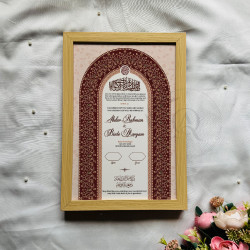 Rose Arch Nikahnama – Islamic Marriage Certificate