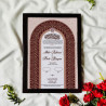 Rose Arch Nikahnama – Islamic Marriage Certificate
