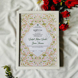 Spring Bloom Nikahnama – Islamic Marriage Certificate