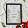 Botanic Nikahnama – Olive Leaf Islamic Marriage Certificate