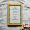 Teal Radiance Nikahnama – Islamic Marriage Certificate