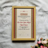 Traditional Nikahnama – Elegant Islamic Marriage Certificate with Classic Border
