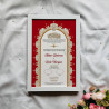 Regal Red Nikahnama – Islamic Marriage Certificate