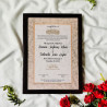 Serene Leaf Nikahnama – Minimal Islamic Marriage Certificate in Beige