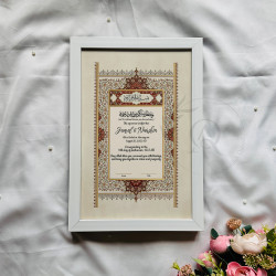 Ahd-e-Zeenat Nikahnama – Islamic Marriage Certificate with Ottoman Design