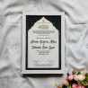 Noir Dome Nikahnama | Black & Gold Islamic Marriage Certificate – Dome Inspired Design