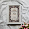 Velvet Noir Nikahnama – Elegant Islamic Marriage Certificate