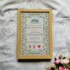 Blossom Harmony Nikahnama – Pastel Floral Islamic Wedding Certificate