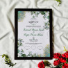 Sage Bloom Nikahnama – Elegant Green Floral Marriage Certificate