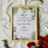 Sage Bloom Nikahnama – Elegant Green Floral Marriage Certificate
