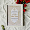 Golden Wreath Nikahnama – Elegant Islamic Marriage Certificate