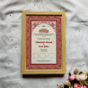 Crimson Bloom Nikahnama – Elegant Islamic Marriage Certificate with Floral Border