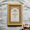 Mocha Blossom Nikahnama – Elegant Islamic Marriage Certificate