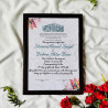 Mehr-e-Subah Nikahnama – Pastel Floral Islamic Marriage Certificate