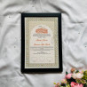 Blossom Pearl Nikahnama – Soft Floral Islamic Marriage Certificate
