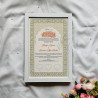Blossom Pearl Nikahnama – Soft Floral Islamic Marriage Certificate