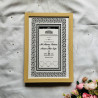 Majestic Noir Nikahnama – Black and White Islamic Marriage Certificate