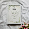 Botanical Whisper Nikahnama – Green Floral Islamic Marriage Certificate