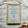 Saafinah-e-Mawaddah Nikahnama – Blue Floral Islamic Marriage Certificate.