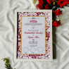 Crimson Weave Nikahnama – Traditional Marriage Certificate