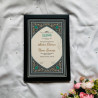 Teal Dome Nikahnama – Islamic Heritage Design in Wooden Frame