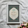 Teal Dome Nikahnama – Islamic Heritage Design in Wooden Frame