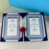Custom Islamic Nikah Nama Booklet – Elegant Muslim Wedding Certificate | AiyaanBD