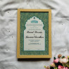 Botanical Islamic Nikahnama Design – Minimal & Elegant