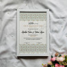 Minimal Floral Garden Nikahnama – Elegant Modern Islamic Certificate.