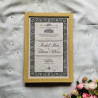 Classic Black Nikahnama – Elegant Islamic Marriage Certificate.