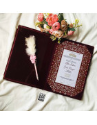 Nikah Booklet – Islamic Marriage Contract & Ceremony Keepsake